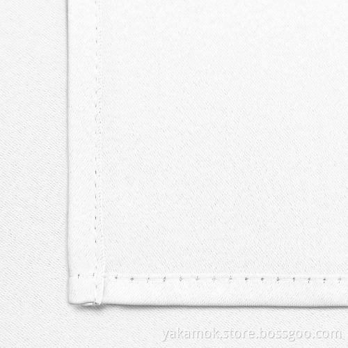 Rideaux occultants blanc pur 72 pouces de long